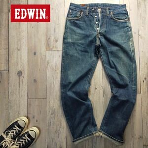 ☆EDWIN エドウィン☆Lot505-SXX セルビッチ 赤耳 デニム W31 S1127