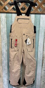 新品未使用 23-24 VOLCOM RAIN GORE-TEX BIB OVERALL KST Mサイズ ビブパン スノーボードパンツ