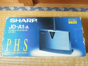 SHARP PHS デジタルコードレスアダプター JD-A1-A シャープ 中古