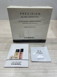 送料無料S77134 CHANEL PRECISION ローション トラベルキット ファンデーション ボディ用乳液 セット シャネル 未使用