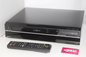 簡単ダビング vhs dvd VTR HDD 一体型レコーター TOSHIBA VARDIA D-W255K【中古】