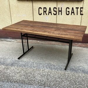 ノットアンティークス◇グリットテーブル◇幅140㎝◇テーブル◇ダイニング◇クラッシュゲート◇Knot antiques◇GRIT TABLE◇関家具◇B