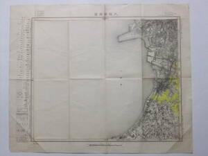 ☆☆B-248★ 昭和23年 「大阪西南部」 大阪府 ★古地図☆☆