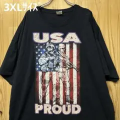 USA古着Tシャツ　3XLサイズ FRUIT OF THE LOOM アメリカ兵