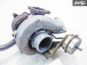 日産純正 ECR33 R33 スカイライン RB25DET タービン 過給機 本体 アクチュエーター 付き 1基 即納 棚12C