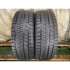 8分山 PIRELLI ICE ASIMMETRICO 235/55R19 105Q 2本/札幌市手渡し可/中古スタッドレスタイヤ(冬タイヤ) レクサスRX F_142