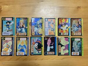 「ドラゴンボールカードダス　キラカード　12枚セット」！！　鳥山明