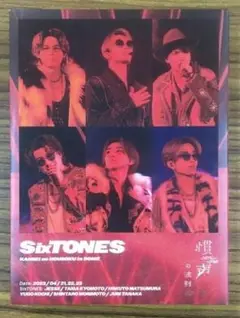 Six TONES 慣声の法則 in DOME 初回盤 Blu-ray