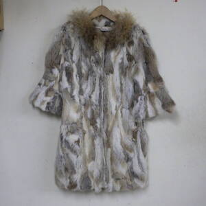 ROYAL FURS　Luxury　Collection　リアルファーコート　サイズ38A　M