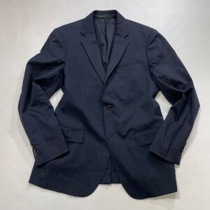 63 UNIQLO ユニクロ 21年モデル ストレッチ ウール スリムジャケット サイズ46 ビジネス オフィス 41016E