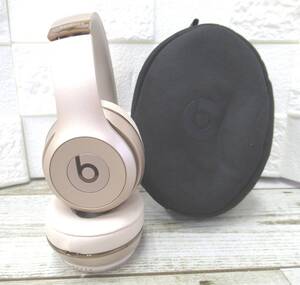 1J147NA◎Beats ビーツ　A1796　Solo 3 Wireless ワイヤレスヘッドホン ヘッドフォン　 Bluetooth◎中古品