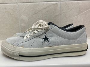 極美品 14aw 日本製 TimeLine CONVERSE ONE STAR WHITE 25センチ ワンスター コンバース タイムライン