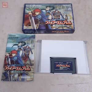 動作保証品 GBA ゲームボーイアドバンス ファイアーエムブレム 烈火の剣 FIRE EMBLEM ニンテンドー Nintendo 任天堂 箱説付【10