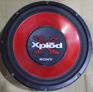 SONY Xplod XS-1230 ウーハー 中古　フリマ定額＝即購入できます　