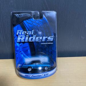 ホットウィール Hot Wheels Real Riders 1967 Pontiac GTO