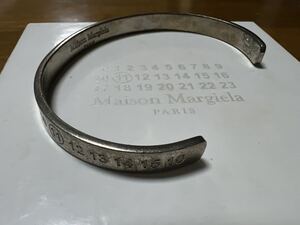 margiela maison martin silver bangle bracelet necklace バングル ブレスレット