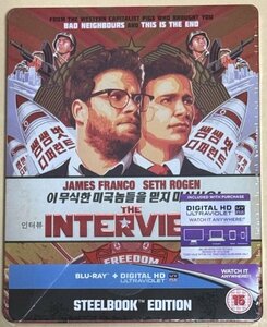 ザ・インタビュー ブルーレイ スチールブック The Interview SteelBook Limited Edition Blu-ray James Franco, Seth Rogen