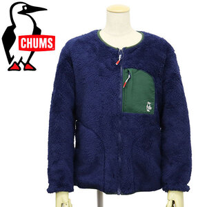 CHUMS (チャムス) CH14-1287 Elmo Fleece RV Blouson レディース エルモ フリースリバーシブル ブルゾン CMS089 N065NavyxGreen M