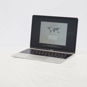 1円~Apple MacBook Retina 12インチ 2017 A1534 Core m3-7Y32 1.2GHz/8GB/SSD256GB/Mac OS Sierra【栃木出荷】