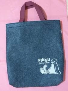 激レア！カワイイ♪ 住友生命 ＰＩＮＧＵ ピングー トートバッグ 大 (非売品)