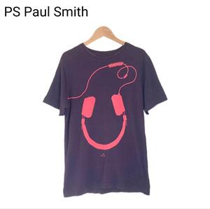 PS Paul Smith　Tシャツ　カジュアル　ヘッドホンプリント　Mサイズ