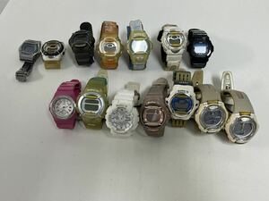 402h CASIO カシオ 腕時計 Baby-G まとめ 14本 BGT-3001 BG-169 BGR-220 BGF-11 BGR-231k BGM-100 BG-370 BA-110 BLK-5600 BG-140