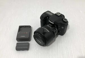 Canon 高性能デジタル一眼レフカメラ EOS 40D/DS126171 レンズ EF-S17-85mm 動作未確認 ジャンク バッテリー付き キャノン