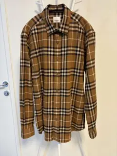 バーバリー BURBERRY チェックシャツ Mサイズ