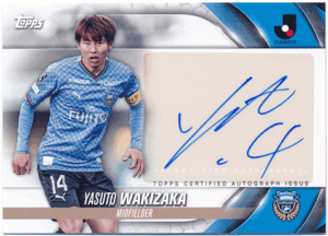 Jカード 2024 Topps J.League Flagship Jリーグ フラッグシップ 脇坂泰斗 川崎フロンターレ 直筆サインカード Autograph Yasuto Wakizaka