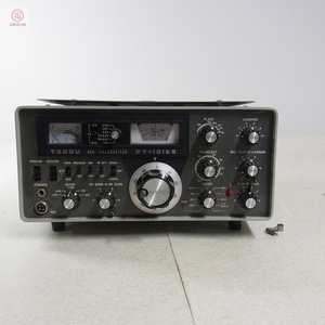 ■YAESU 八重洲 ヤエス FT-101ES SSB TRANSCEIVER トランシーバー 無線機 ジャンク【20