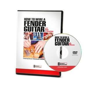 フェンダー配線テクニックDVD、 How to wire a Fender、新品