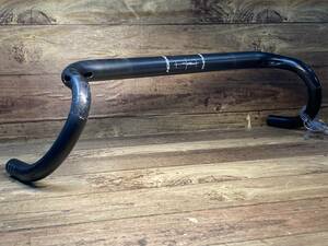 HN879 トムソン THOMSON CARBON DROP BAR GRAVEL Φ31.8mm ブラケット C-C440mm ※クランプ跡あり