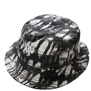 2023◆新品◆AMIRI◆2WAYで大活躍 MA ロゴ × バンダナ リバーシブル シルク バケット ハット 帽子◆アミリ BANDANA REVERSIBLE BUCKET HAT