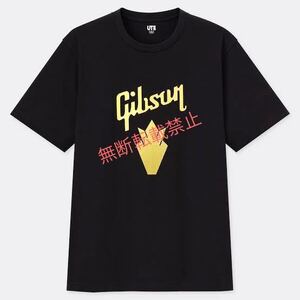 ★完売品★ギブソン ロゴTシャツ ブラック GIBSON Lサイズ ギター レスポール フライングV メモリアル松本孝弘B