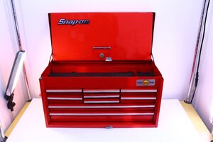 ●Snap-on スナップオン KRA58J トップチェスト レッド/赤 鍵付 ツールチェスト キャビネット 工具箱 レッド/赤【11001634】