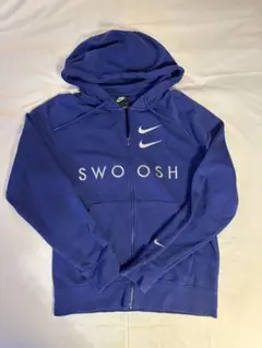 Nike SWOOSH スウォッシュ　ロゴ フルジップパーカー Sサイズ