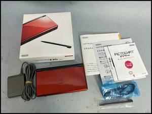 ★Nintendo ニンテンドー DS Lite 本体 USG-001 クリムゾンレッド USED★