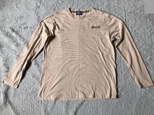 ★中古★OUTDOOR PRODUCTS アウトドア プロダクツ 長袖 Tシャツ LLサイズ ベージュ パタゴニア風デザイン Patagonia