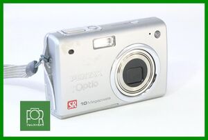 【同梱歓迎】ジャンク■Pentax Optio A30 シルバー■バッテリー付き・チャージャーなし■AK1023