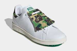 即完売　adidas CONFIRMEDアプリ限定 A BATHING APE × STAN SMITH GOLF 29cm BAPE × ADIDAS スタンスミス ゴルフ　スパイクレス