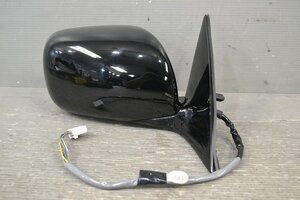 レクサス GS 350 右ドアミラー 前期(GRS191) 純正 電格 12P ウェルカムランプ 8P8→色替黒 TR0001 87901-30230 87931-30710 P021855