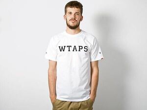 WTAPS screen college TEE WHITE XL Tシャツ ホワイト 半袖Tシャツ 