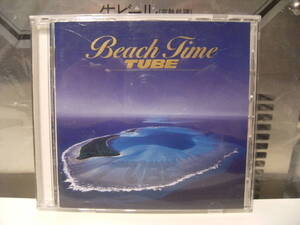 廃盤★レトロ★CDアルバム★当時物 CBS SONY 1988年 Beach Time TUBE チューブ ビーチタイム アルバム CD★前田亘輝 織田哲郎 ハワイ 南国