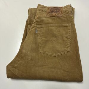 90s 日本製 Levi’s リーバイス 529-56 コーデュロイパンツ ブラウン W30 L34