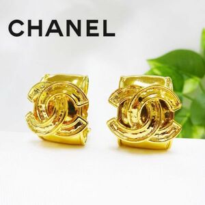 【極美品】CHANEL シャネル ココマーク イヤリング ヴィンテージ