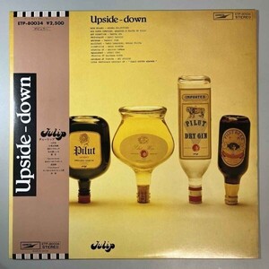 38470★美盤 チューリップ / UPSIDE DOWN ※帯付き