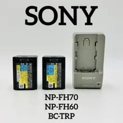 SONY NP-FH70 NP-FH60 BC-TRP 3点セット