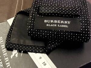 ●5-2377●在庫処分SALE●バーバリー【ブラックレーベル】【BURBERRY】【ロゴ入】ネクタイ