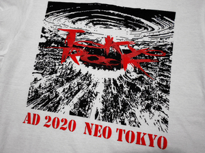 送込　２０２０NEO TOKYO　健康優良不良少年　半袖Tシャツ　白　２XLサイズ 