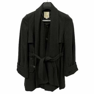 【中古】ディーゼル ロングコート＜衣類＞ DIESEL ブラック サイズXS ブランド ファッション アウター 上着